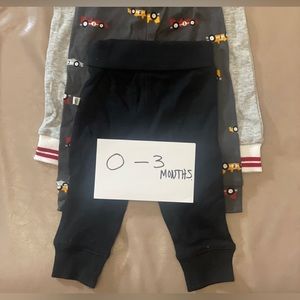 Infant & Toddler leggings/jogger - 3 pair